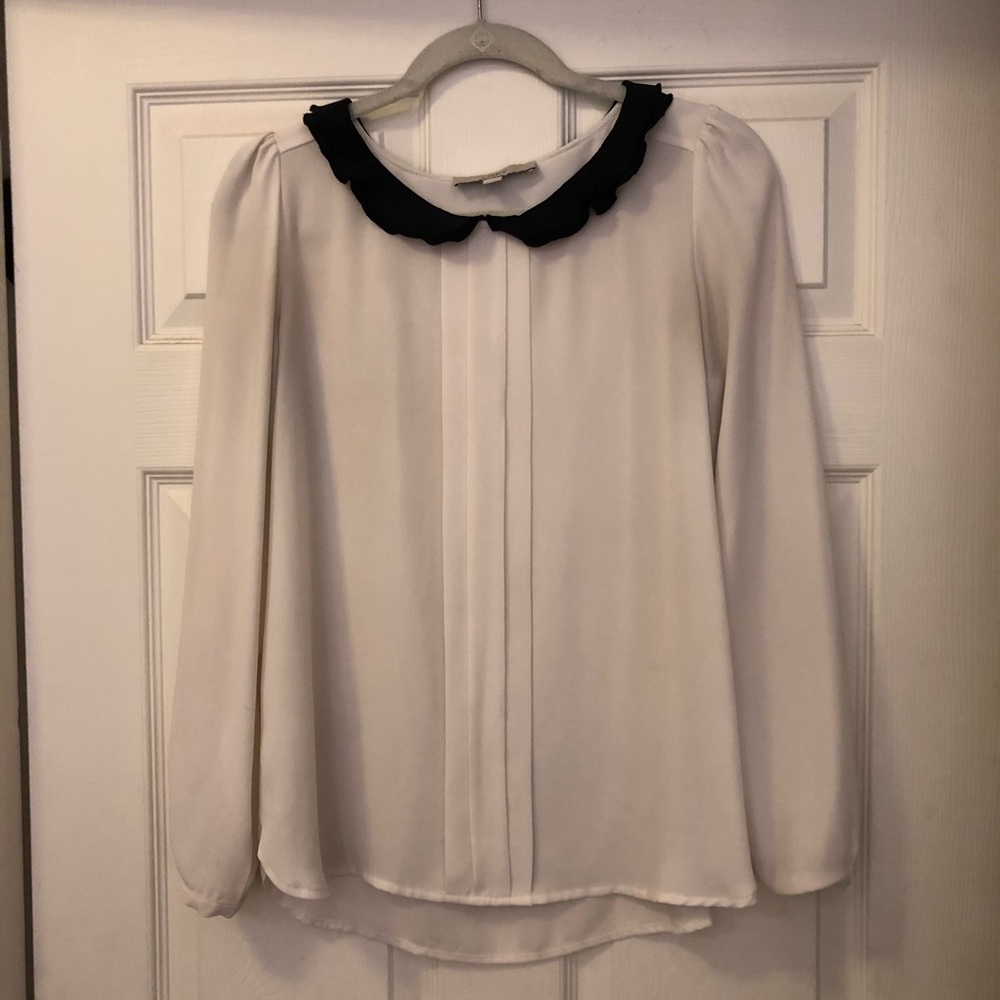 Long sleeve flowy blouse